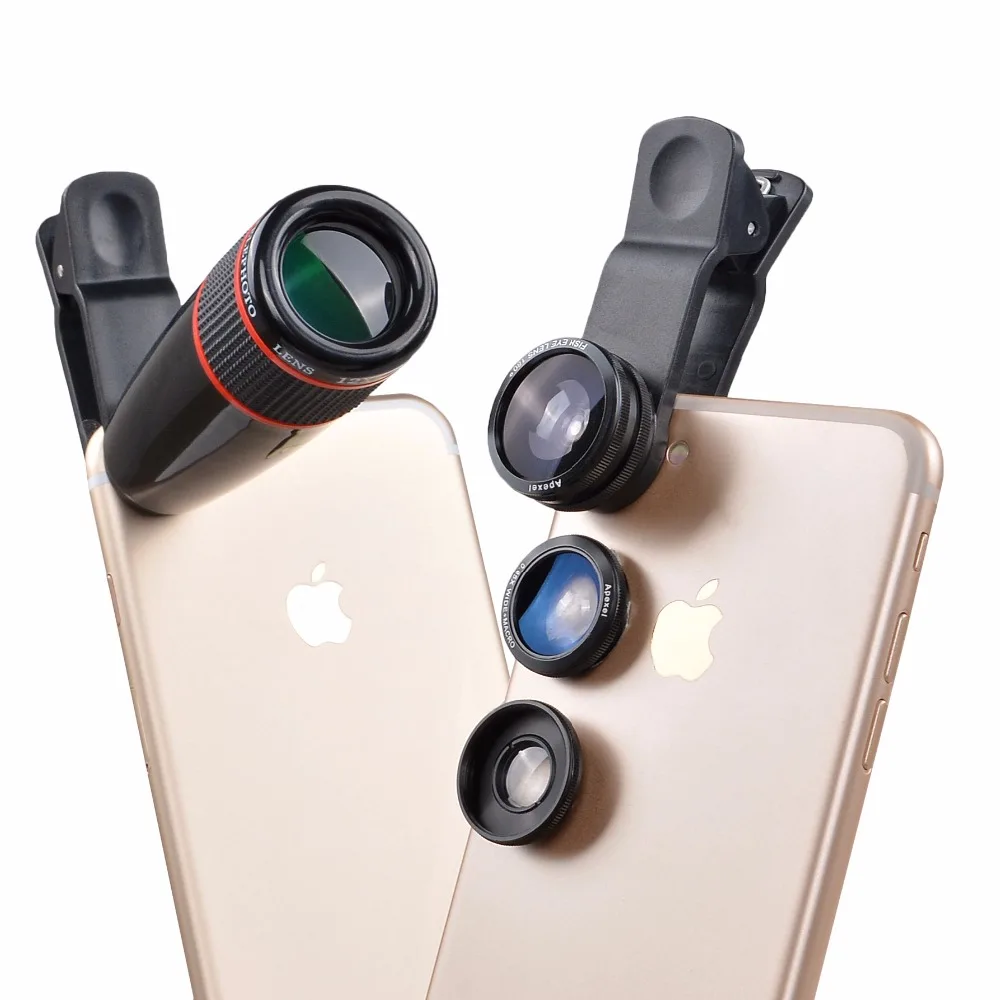 Camera lens in mobile phone lenses 12X Telephoto Telescope