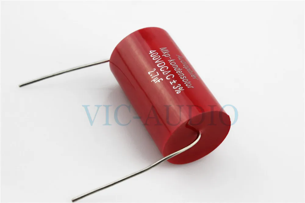 

5PCS Audiophiler MKP Kondensotor 400VDC 2.7uf 3% Audio Capacitor Amplifier HIFI Frequency Divider Capacitance Free Shipping