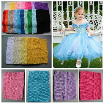 

Wholesale 12 Inch tube top tutu top kids girl crochet pettiskirt crochet headbands Free Shipping Free Shipping 120pcs/lot