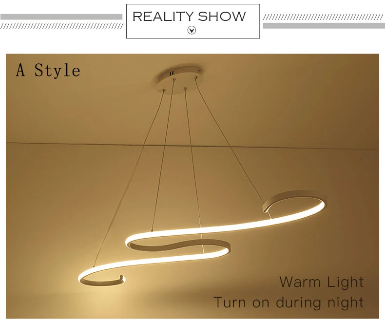 modern led chandelier