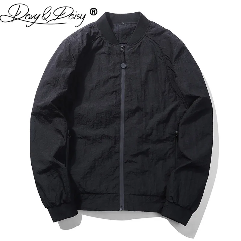 Koop DAVYDAISY Nieuwe Aankomst Jas Mannen Lente Herfst Fashion Casual V hals Causale Jas Mannen jaqueta masculina AMERIKAANSE Maat DCT 210