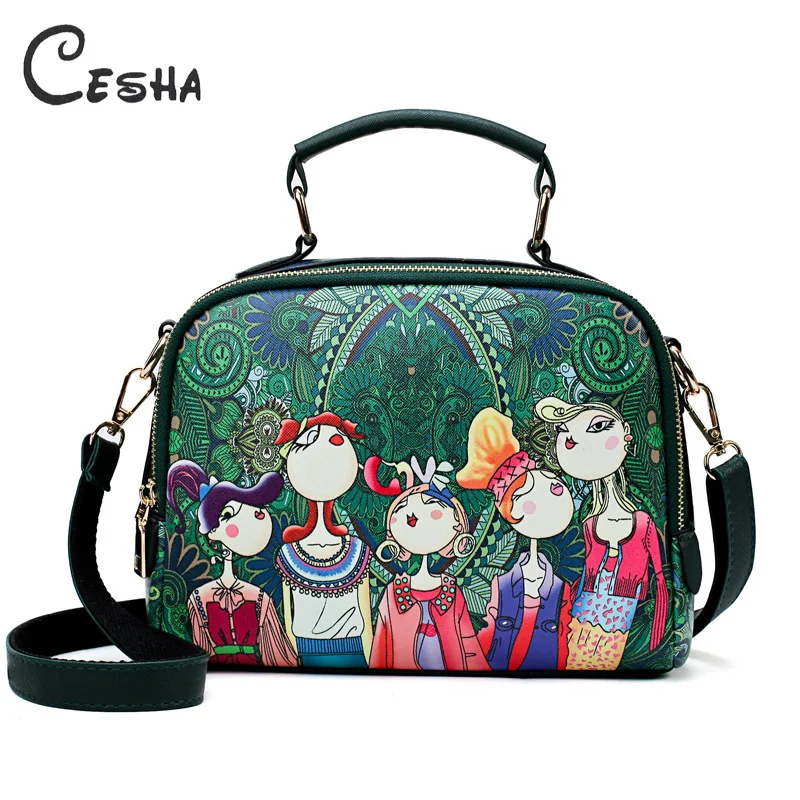 Cesha العلامة التجارية الفاخرة عالية الجودة بولي Ladies جلد