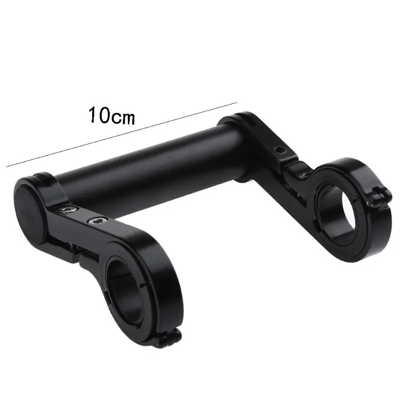 

100MM Bicycle Light Holder Handlebar Extender Clamp 31.8MM Cycling Bike Frame Double Extension Mount Holder for Bike Light