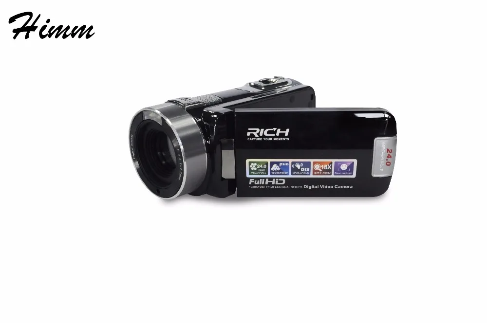 RICH HD1000 HD-1000 Portable Infrared Video camera 1080P HD 18x Zoom 3.0'' TFT LCD Digital Video Camcorder Camera DV DVR camera : image RICH HD1000 HD-1000 Portable Infrared Video camera 1080P HD 18x Zoom 3.0'' TFT LCD Digital Video Camcorder Camera DV DVR camera