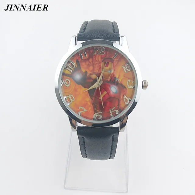 10pcs/lot Wholesales Newest Popular Cartoon Black PU Leather Clock Watch Fashion 10pcs/lot Wholesales Newest Popular Cartoon Black PU Leather Clock Watch Fashion