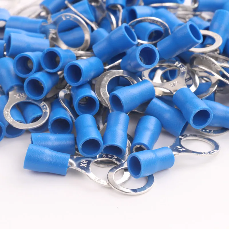 4x25pcs 16 14 Ga AWG Gauge 2 8mm Insulated Electrical Power Wire Ring