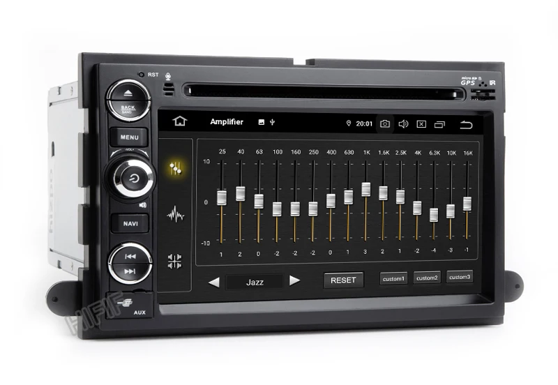 Perfect 2 Din Car DVD Player GPS Navigation for Ford F150 F250 F350 F450 Mustang Fusion Explorer Edge Escape Mercury 2005 2007 Screen 4G 10