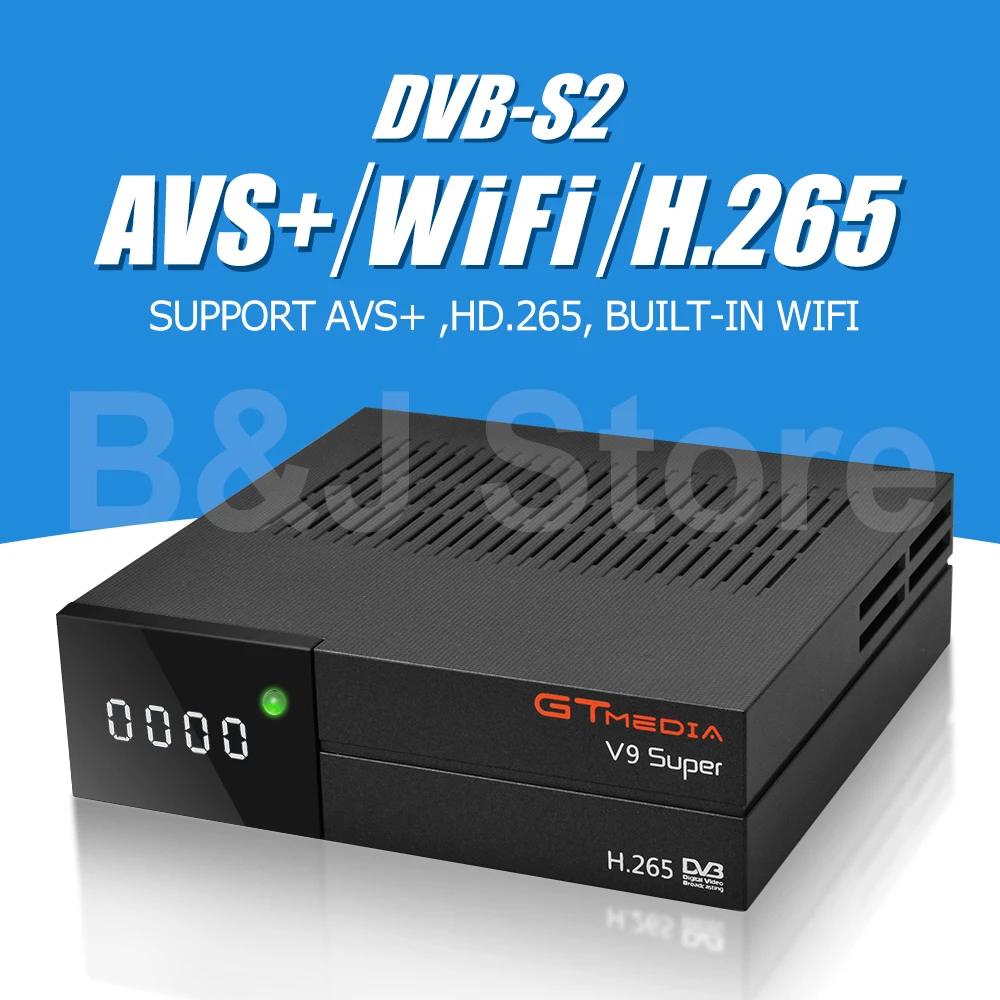

GTMedia V9 Super DVB-S2 Freesat Satellite receiver+1 year Europe Spain Portugal Germany Polish CCcam 7clines Full HD 1080P