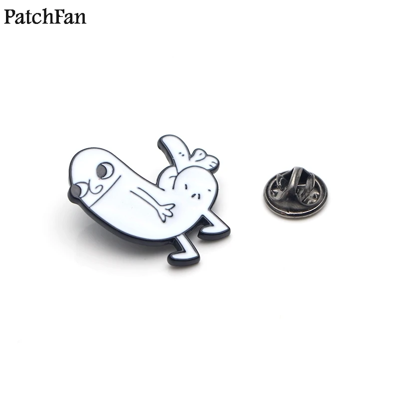 20pcs/lot Patchfan dickbutt bird DIY Enamel Pins clothes metal Gift Jewelry bag shirt hat backpack Brooches Badges for men A1596