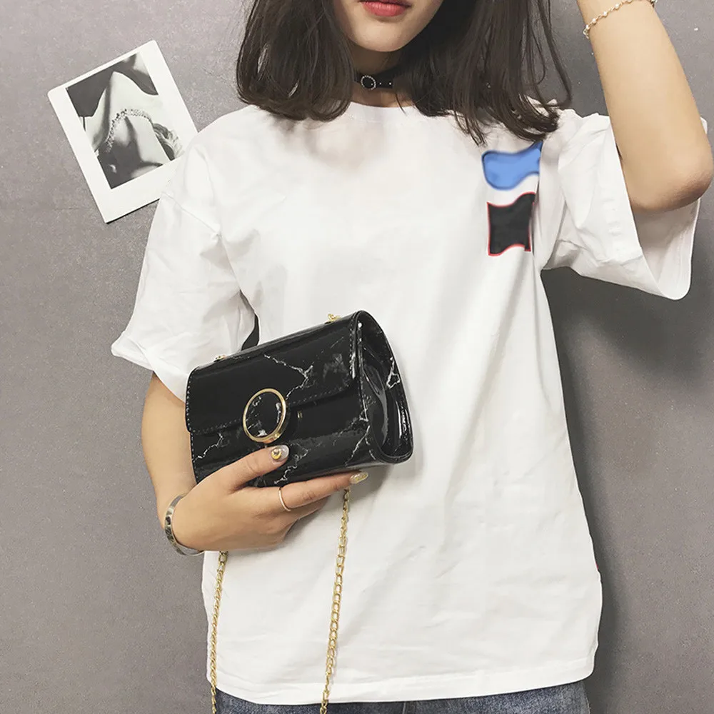 2019 XiniuFashion Women Marble Pattern Leather Crossbody Bag Phone Bag Shoulder Bag luxury ...
