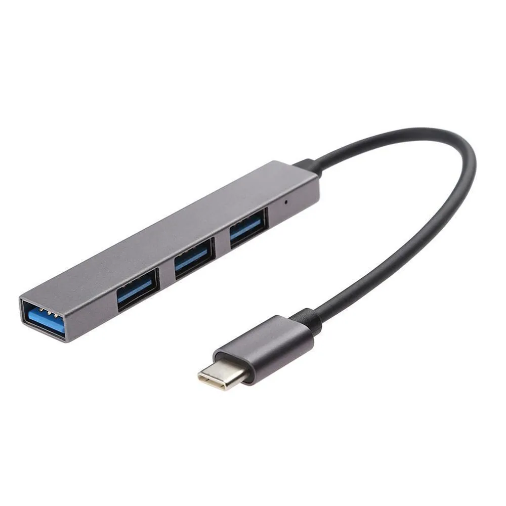 

Hot Sale 4 Port USB 3.1 To USB-C Adapter Type-C Hub For Samsung Xiaomi Tablet Macbook Pro Laptop Type-C To USB 3.1 Hub Adapter