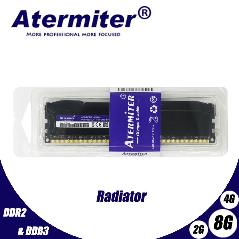 جديد 8 GB DDR3 PC3 1866 Mhz 1333 MHz حاسوب شخصي مكتبي DIMM ذاكرة عشوائية Ram 240 دبابيس ل AMD إنتل 4g 2g 1600 Mhz المبرد 1866 8G 4 GB 2 GB