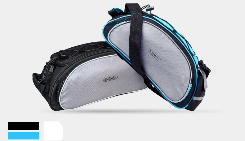 Clearance ROSWHEEL Bicycle Bag Bike Trunk Bag Rear Seat Bag Pannier 13L Multifunctional Quick Release cargo bag 1 Clearance ROSWHEEL Bicycle Bag Bike Trunk Bag Rear Seat Bag Pannier 13L Multifunctional Quick Release cargo bag 1