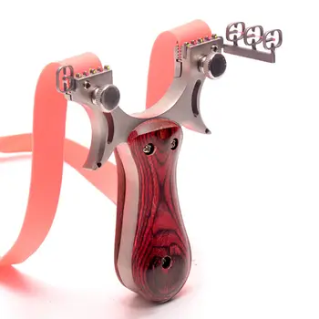 

Slingshot Catapult Hunting High Quality Stainless steel With Rubber Band Outdoor Shooting Game sling shot