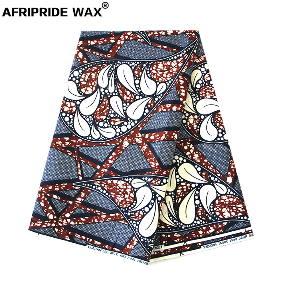 

2019 african ankara fabric high quality wholesale african flower 100% cotton real wax brocade fabric for clothing A18F0399