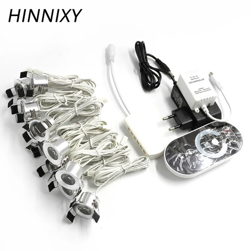 Светодиодный мини Точечный светильник Hinnixy с регулируемой яркостью и
