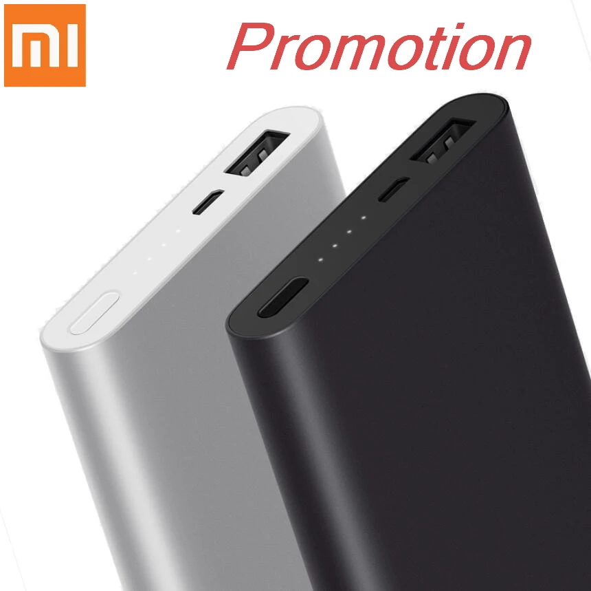 10000 mAh Xiaomi mi banco de energía de la batería externa banco