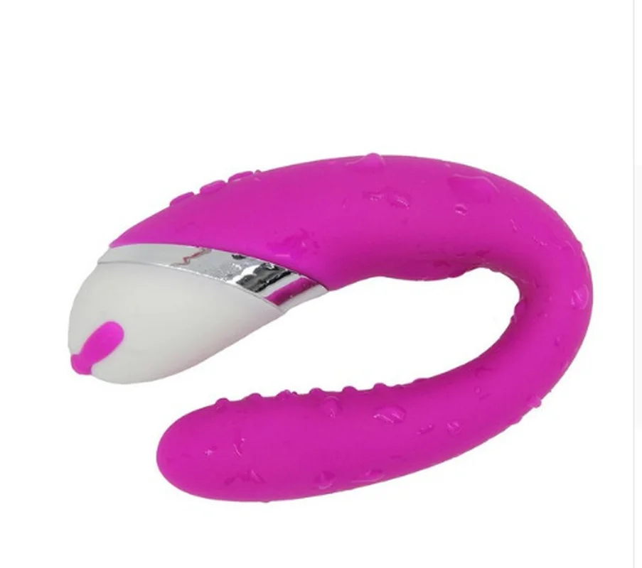 Двойные вибраторы секс игрушка для пар Стимулятор клитора точки G Анальная