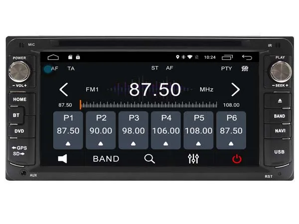 Best Eunavi 4G Android 6.0 2 DIN Car DVD GPS for Toyota Terios Old Corolla Camry Prado RAV4 Universal radio wifi Capacitive with 4g 20