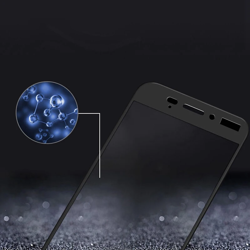 Hisomone 9H Tempered Glass For Nokia 6 2017 5 3 8 7 Screen Protector Anti Shatter Glass For Nokia 5 7 8 3 6 2017 Film