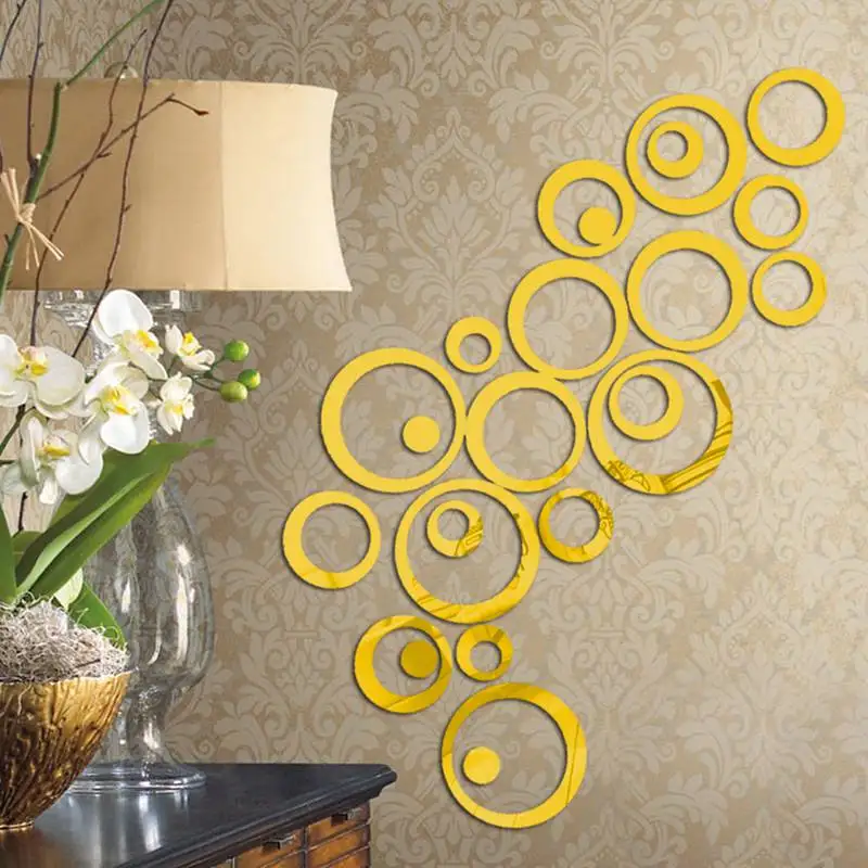 Online Whole Gold Wall Decals From China