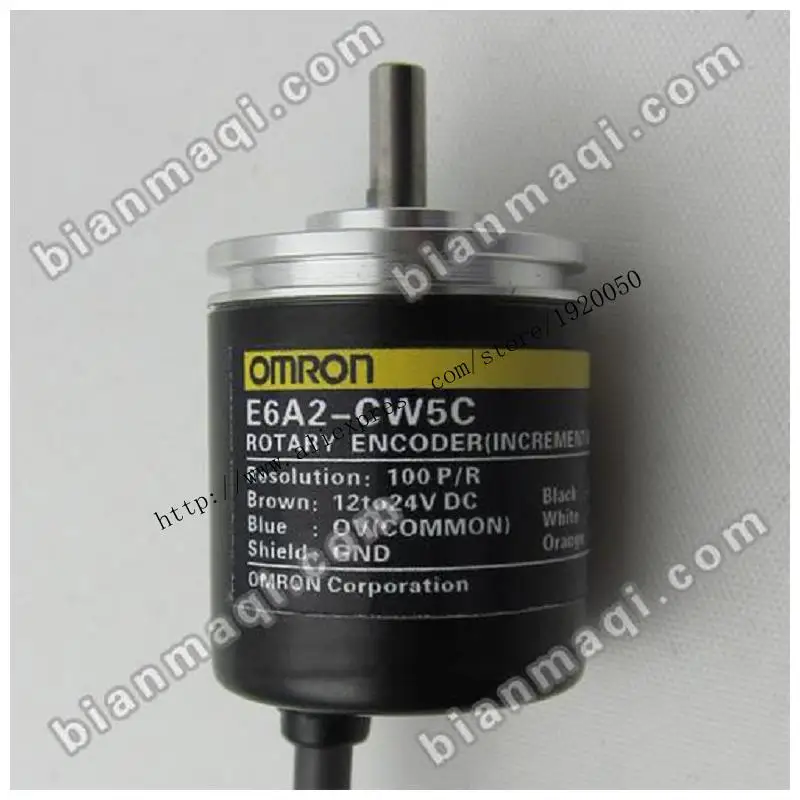 

Hot E6A2-CW5C 100P / R encoder / shaft diameter 4mm / 100 lines / outer diameter of 25mm