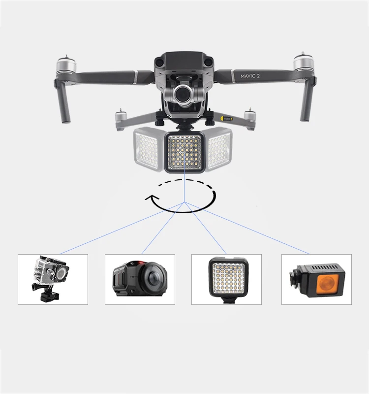Крепление STARTRC DJI Mavic 2 Pro для камеры 360 градусный разъем кронштейн зажим держатель