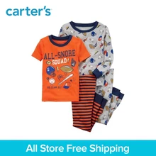 Carter’s 4-Piece baby children kids clothing Boy Sports Snug Fit Cotton PJs 13235814
