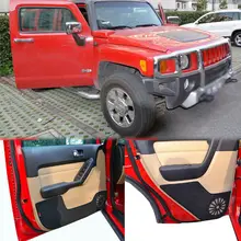 4 шт. Новая защитная накладка для внутренней двери с защитой от царапин для Hummer H3