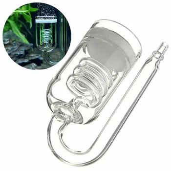 

High Quality CO2 Aquarium Glass Diffuser for 60~300L Plants Tank Atomizer Solenoid Regulator Moss CO2 Diffuser