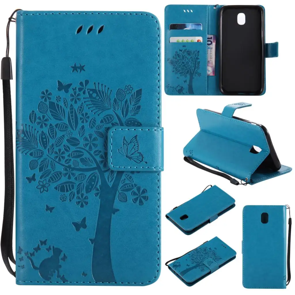 Кожаный чехол для Galaxy J5 чехол samsung SM-J530F/DS SM-J530FM/DS SM-J530L SM-J530K SM-J530S(полиуретан) с откидной крышкой 5,2 дюймов