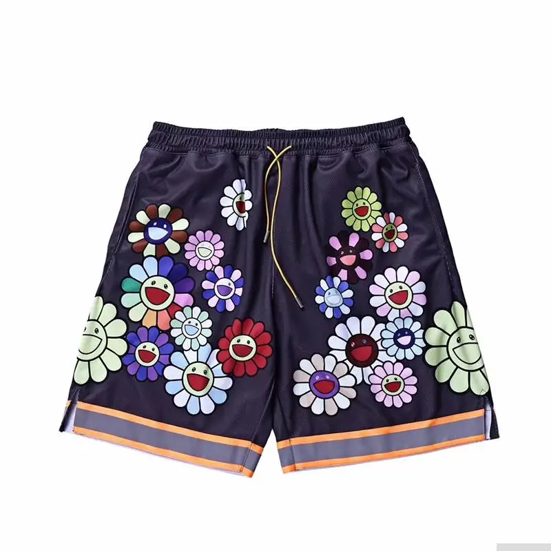 

High Quality Summer Latest TOP Hiphop MURAKAMI Shorts Men Women Streetwear Beach Shorts Fashion Casual Cotton ACW Shorts