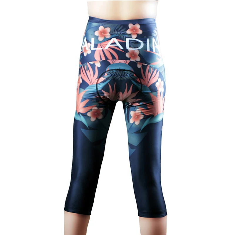 ILPALADINO Women Cycling Pants Tights MTB Bike 3/4 Capri shorts Downhill Bicycle Pants Cycling Trousers Sportwear