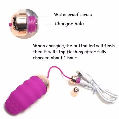 Sex Toys for Women Couples Wireless Remote Control Vibrating Bullet Egg  Vibrator | eBay