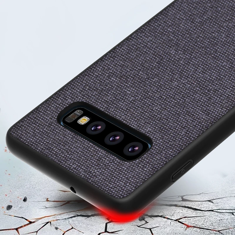 

Canvas Cloth Leather Case ForSamsung Galaxy S8 S9 S10 Plus S10e M10 M20 M30 A10 A30 A40 A50 A70 A6 J6 J8 A9 A7 2018 J4 Plus Case