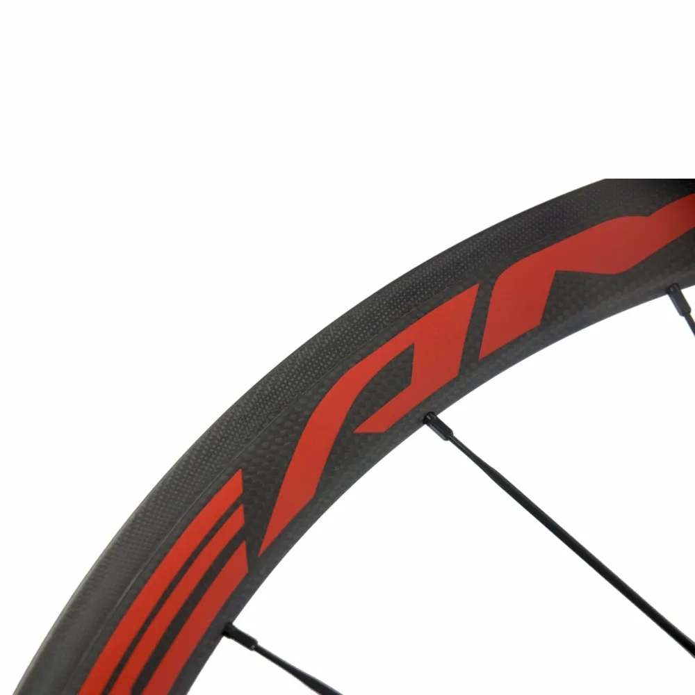 Mid Year Sale 38mm Carbon Clincher Wheelset 700C 3K Matte Road Bicycle Wheels R13 Chinese Carbon Bicycle Wheel