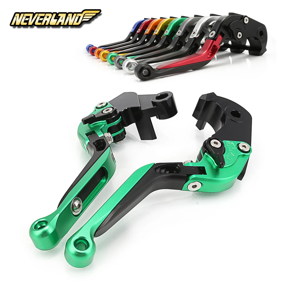 

For Kawasaki ZX6R 636 ZX10R Z1000SX NINJA 1000 Tourer Z1000 Z750R Adjustable Folding Extendable Brake Clutch Levers