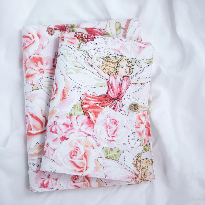 

New Angel wings Spiral Ring Loose-leaf Notebook Blank line grid dots Daily plan 6 Holes Diary planner Binder Gift travel Notepad