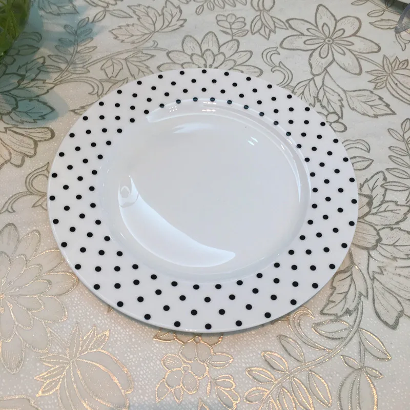 Stylish and simple striped plate (4)
