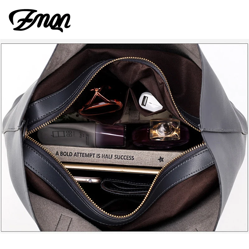 ZMQN женские сумки 2 комплекта роскошные женские дизайнерские сумки высокого качества известный бренд микрофибра кожа комбинированная Сумка-тоут A809