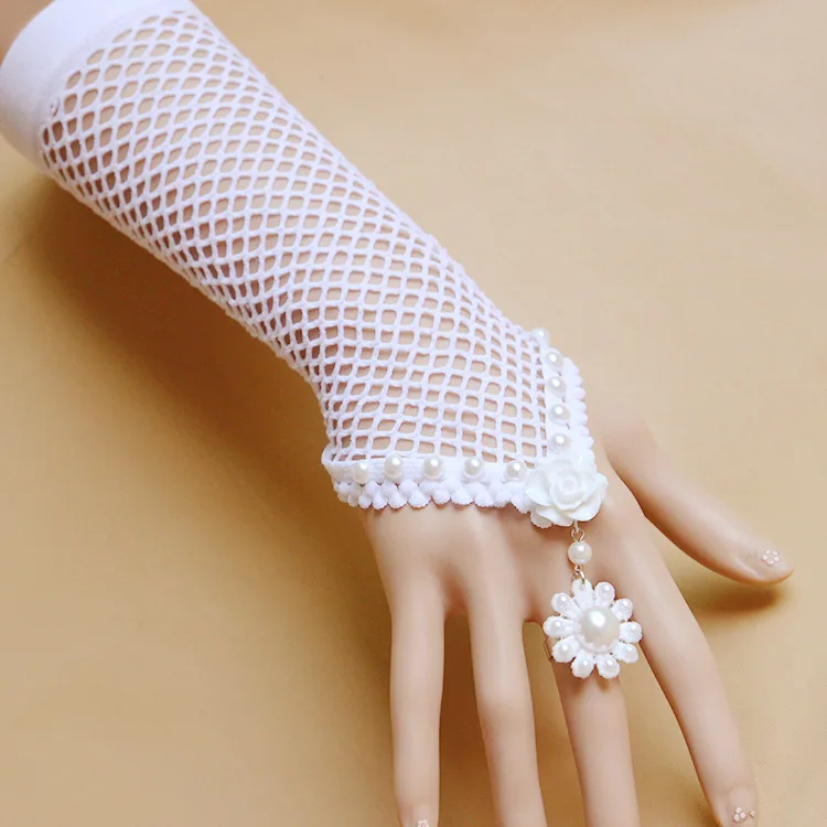Buy New Vintage Bridal Lace Gloves Bracelets Jewelry
