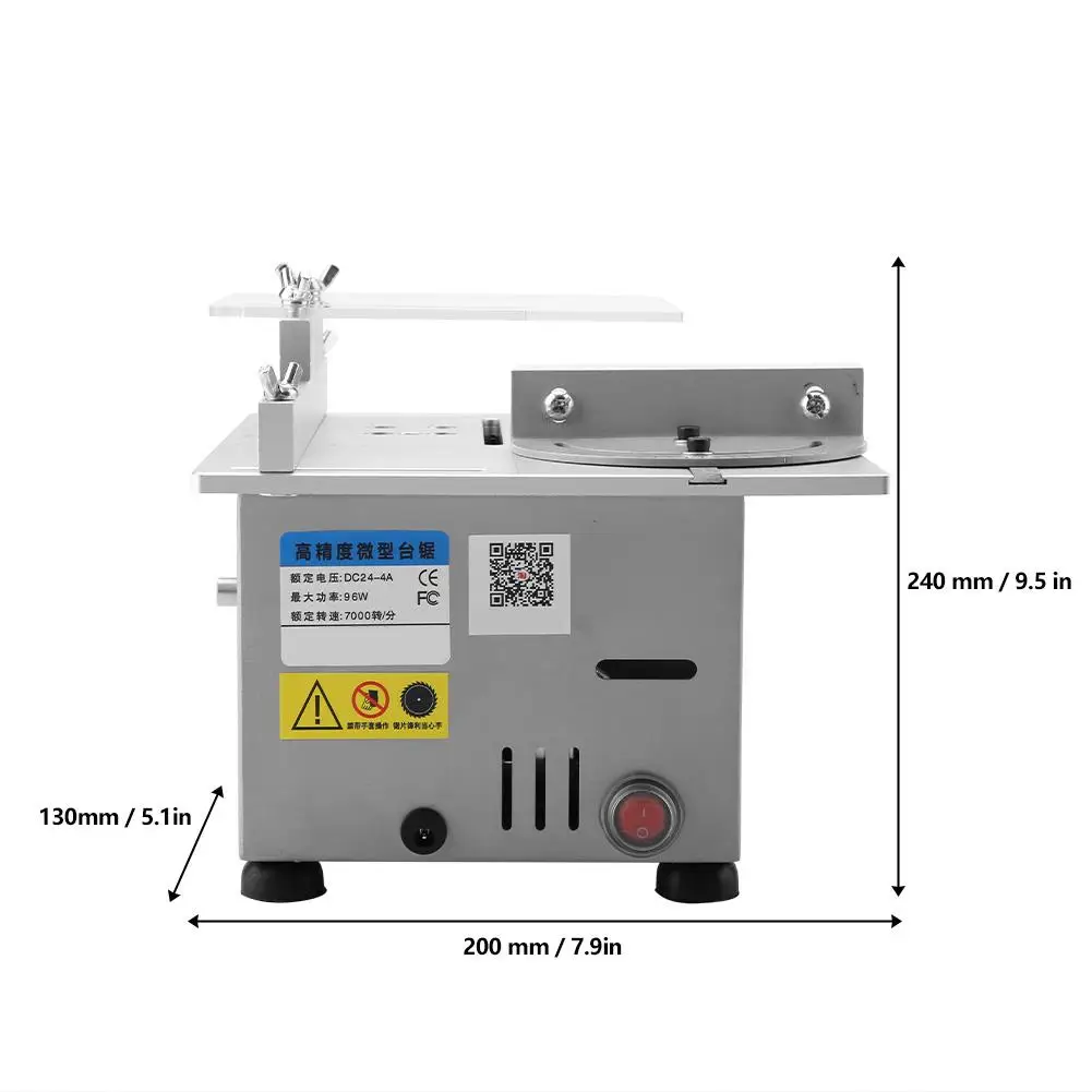 Мини-Настольная пила по дереву с регулируемой высотой, для самостоятельной работы, с европейской вилкой, 220 В, деревянная настольная пила, деревообрабатывающий инструмент, ленточная пила