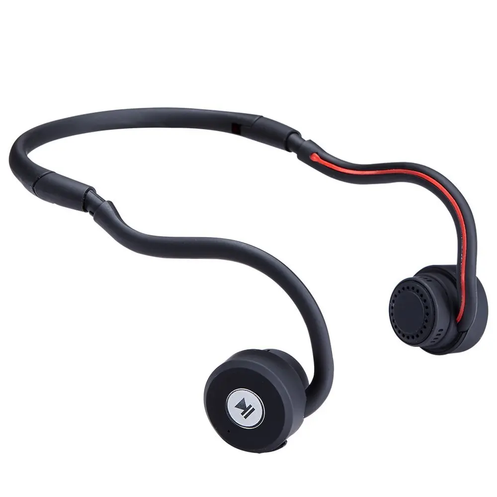 

Bone Conduction wireless headset Hands free wirelessheadphones with microphone Foldable headphones sport earphone for xiaomi