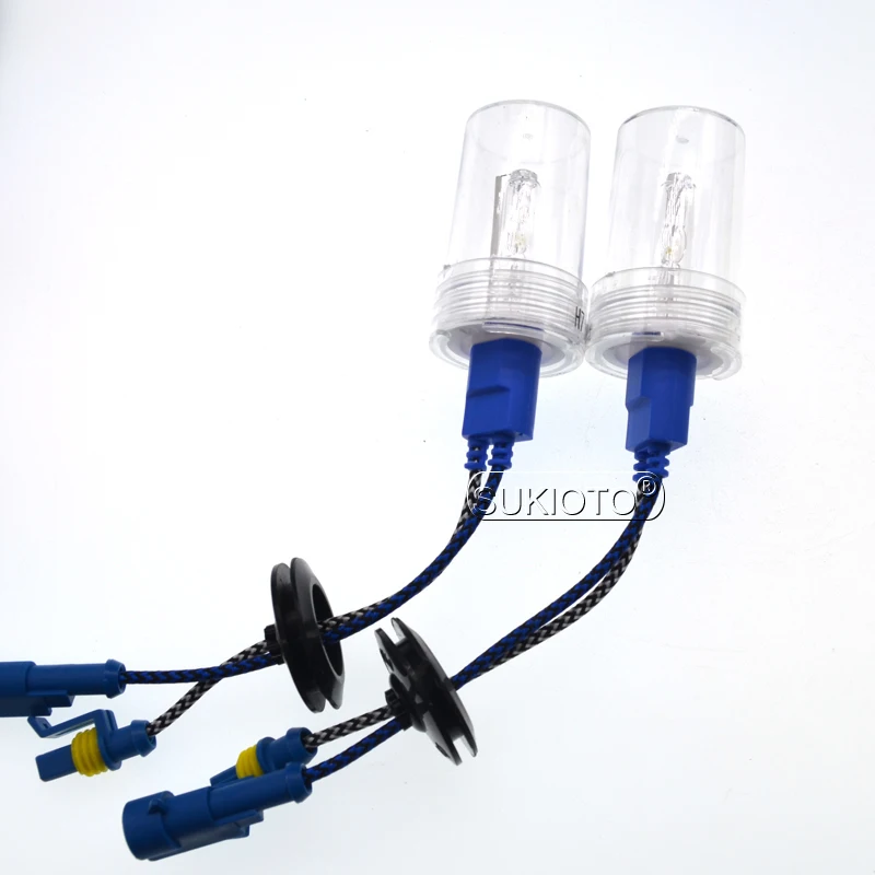 SUKIOTO Car Headlight 75W HID Xenon Kit High Power 12V HID Ballast 75W Xenon H1 H3 H7 H11 HB3 HB4 D2H HID Bulb Kit 3000K-8000K (2)