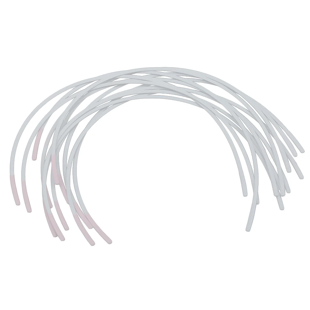 Pack of 12 Pairs Women's Stainless Steel Metal Handmade Bra Under Wires DIY Replacement Cup C D