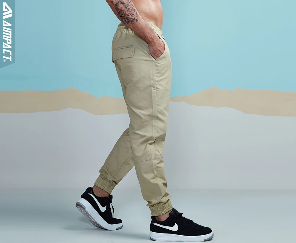Aimpact 2017 New Men's Casual Pants Fashion Chino Jogger Pant (5)