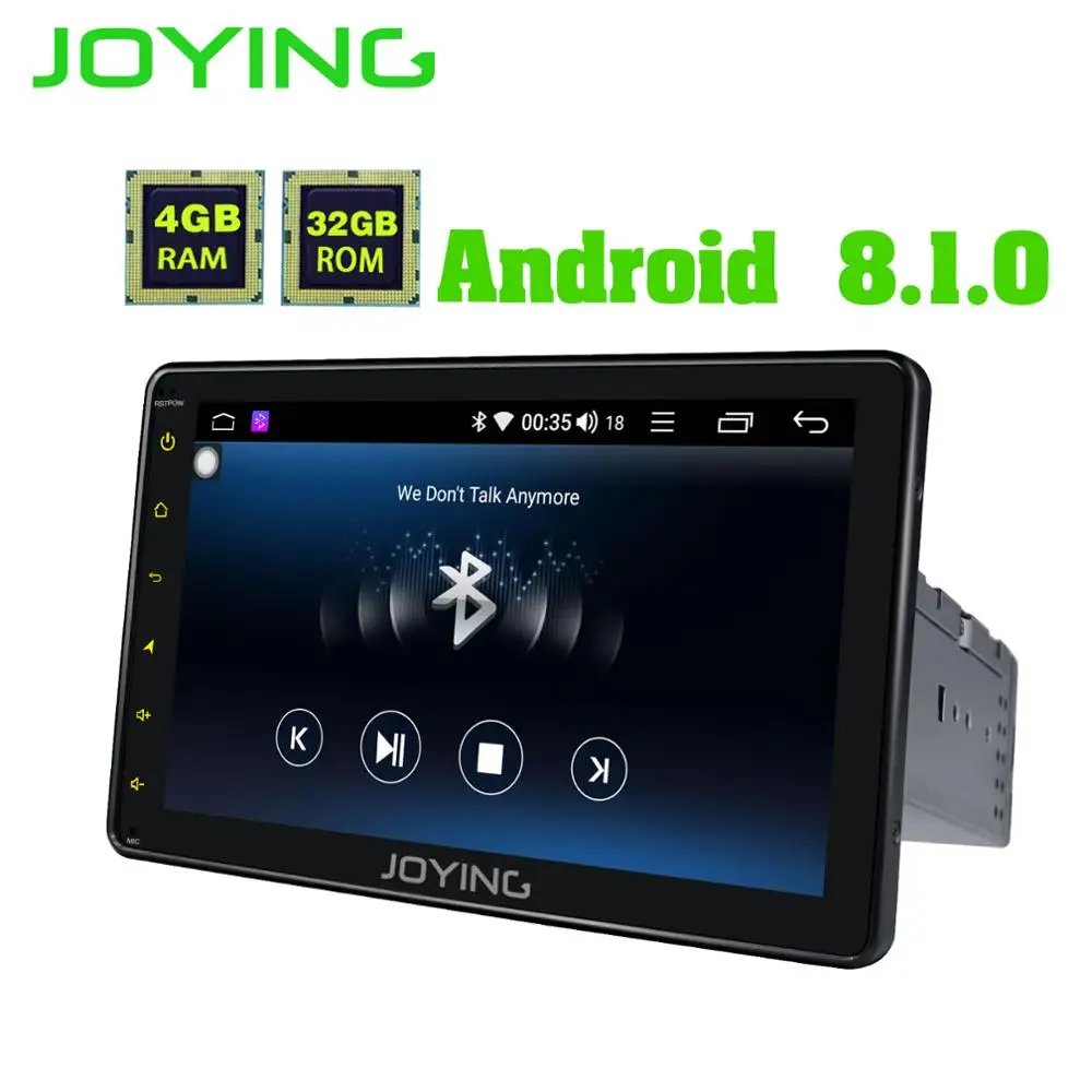 Clearance Latest 1 din 8" touch screen 8 Core 4GB RAM 32GB ROM Android 8.1 car autoradio stereo GPS Navi WIFI Bluetooth DVR reverse camera 2