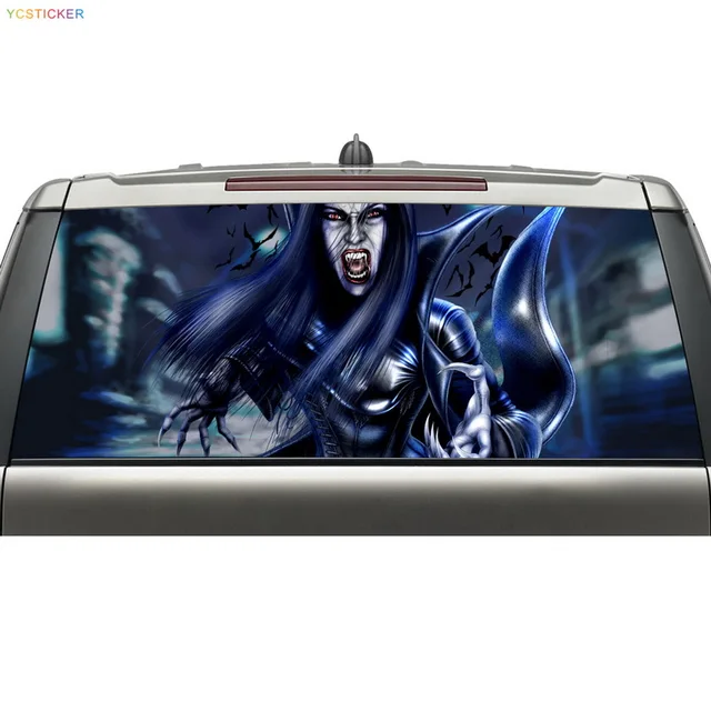 christmas 2016 personalized design truck rear window graphic vinyl