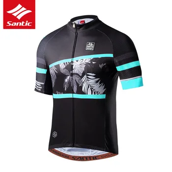 

Santic Cycling Jersey Brand Pro Men MTB Road Bike Jersey Summer Short Sleeve Breathable Bicycle Jersey Ropa Ciclismo
