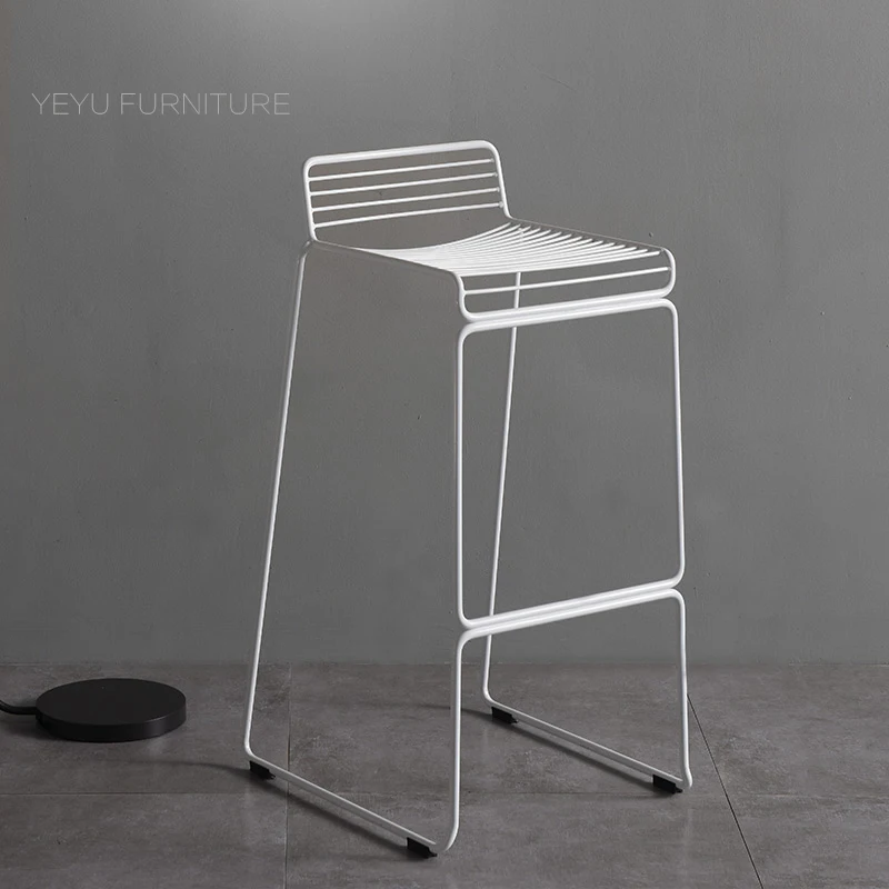 

Modern Design Metal Steel Loft Bar Chair, Bar Stool, stackable outdoor metal loft Counter Stool, high quality loft bar stool 1PC